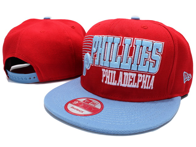 MLB Philadelphia Phillies Snapback Hat NU09